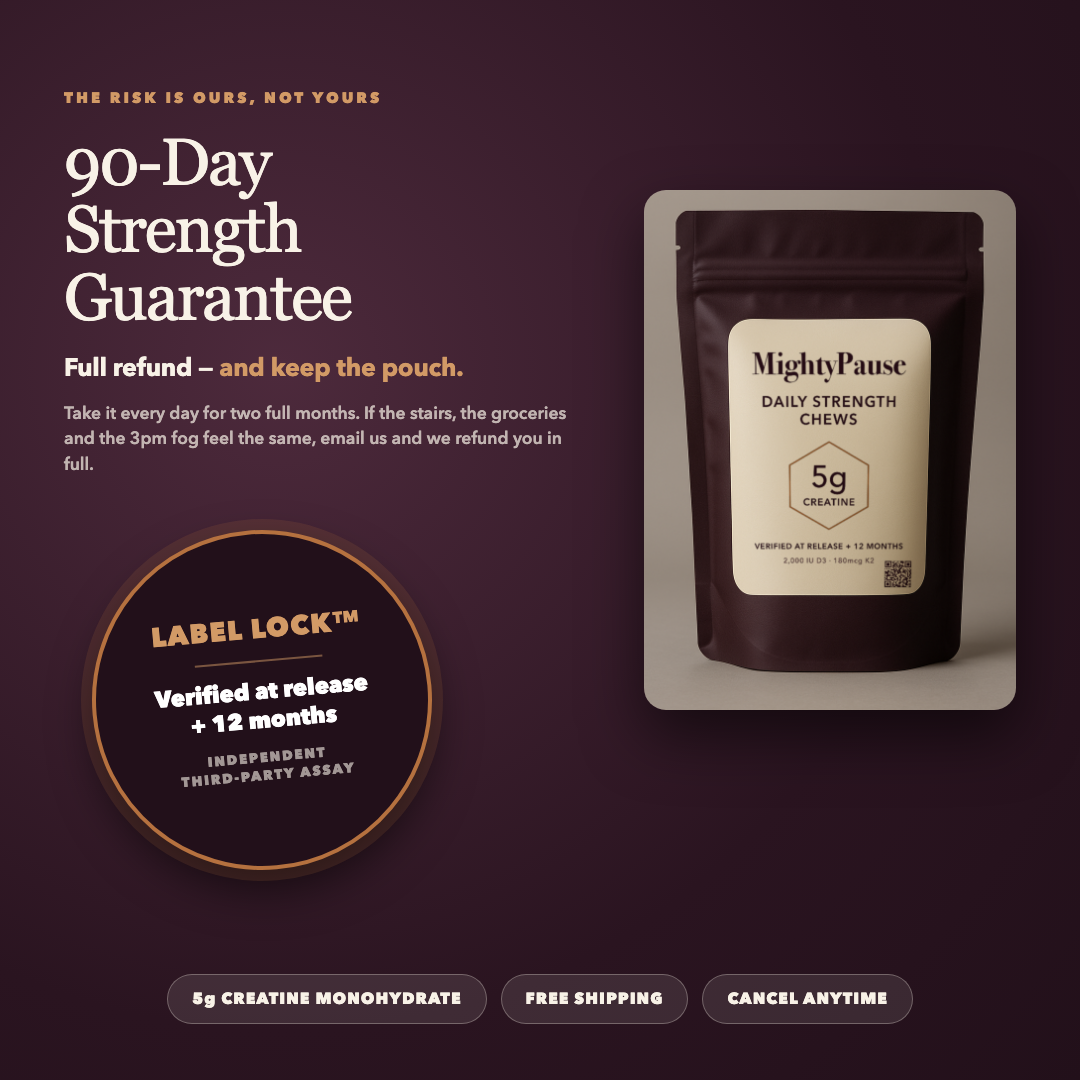 MightyPause Daily Strength Chews — 3 Pouches