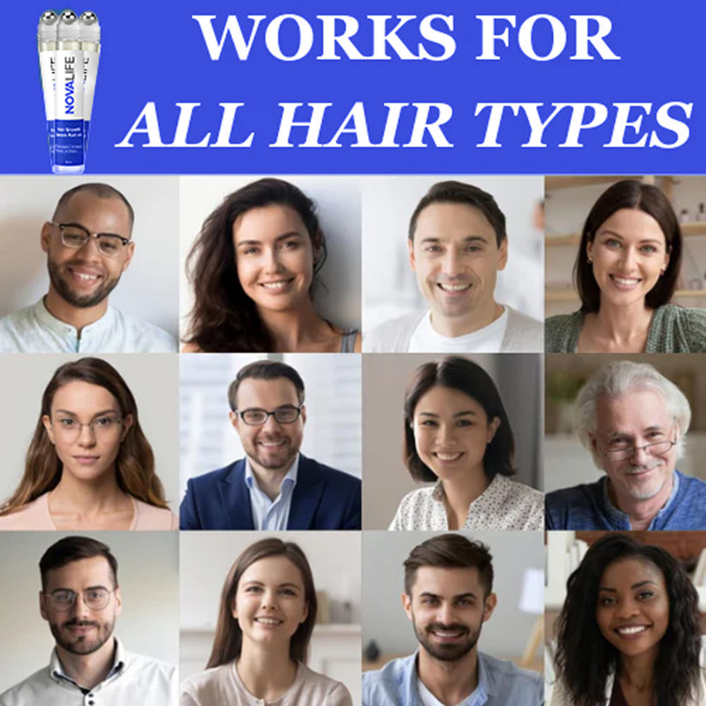 NovaLife Roll-On Hair Growth Serum