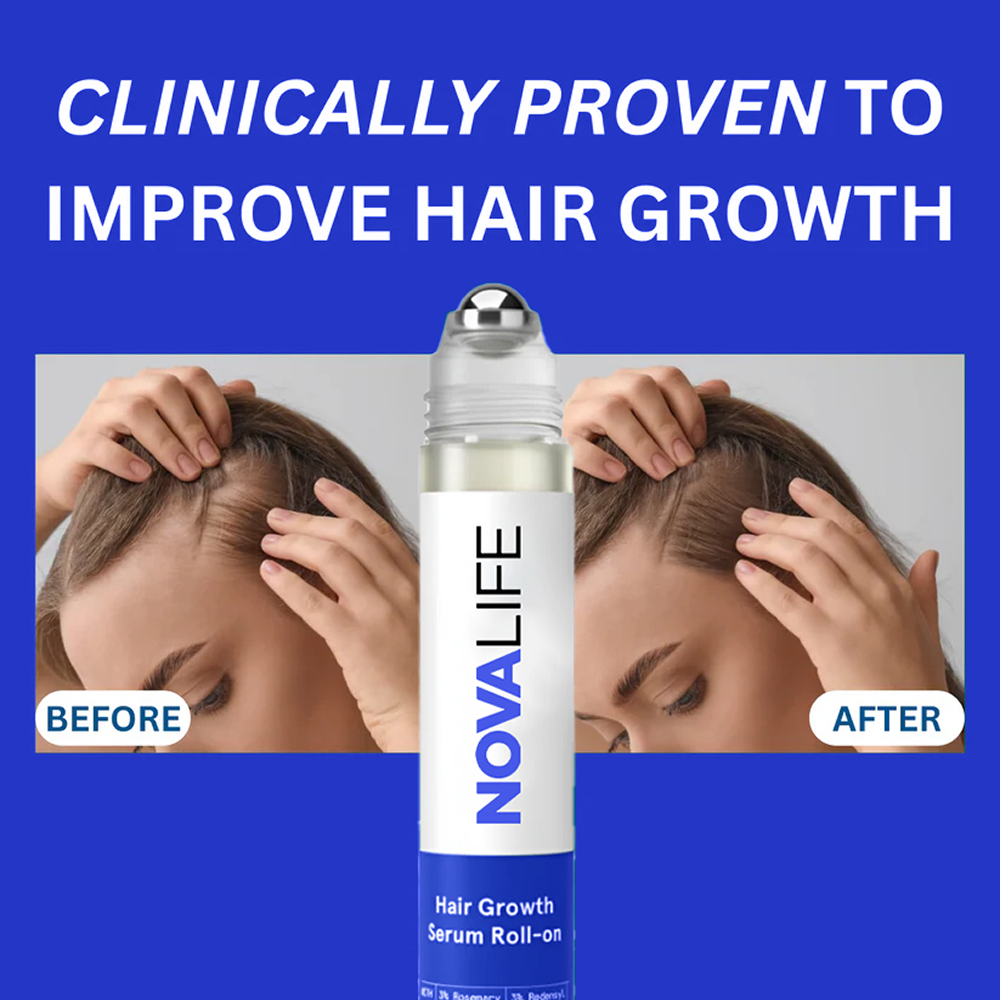 NovaLife Roll-On Hair Growth Serum
