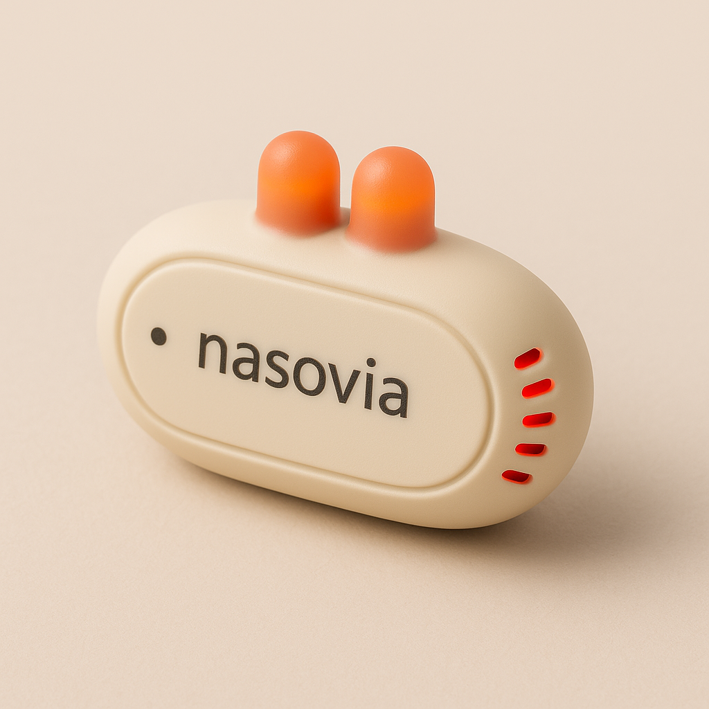 Nasovia Intranasal Red Light Therapy Device — 1 Device + Add UV-C Sterilizer