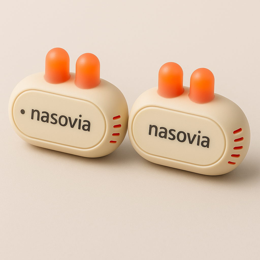 Nasovia Intranasal Red Light Therapy Device — 2 Devices + Add UV-C Sterilizer